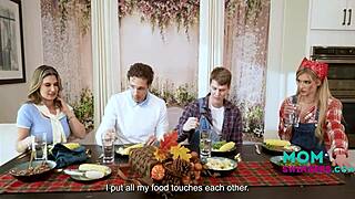 Stepsons bond closer in steamy momswappers milf group swap