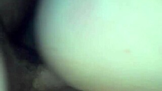 Plump wife bends over begging for sneaky doggy thrusts