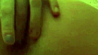 skinny girl enjoys playful intimate session