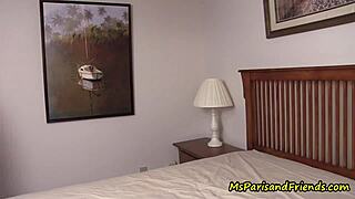 blonde milf gives hardcore joi masturbation show with pierced nipples and vibrator twice