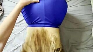 POV 18YO FAT ASS BENT OVER FUCKED DOGGYSTYLE Without Removing SHORTS!