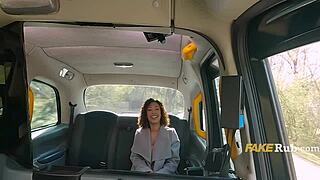 French Ebony Cheats Hard Riding Taxi Driver Cowgirl Style