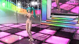 hey hatsune miku in that full nude bunny costume looks amazing right?