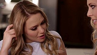 mia malkova and cherie deville explore milf asses in lesbian heat