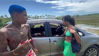 We drag hot latinas to woods for wild amateur interracial anal pounding!