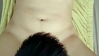 uhh sexy petite asian teen girlfriend fucks me so good right after her steamy bath shower