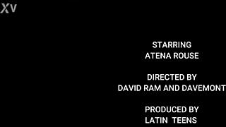 Atena rouse's ass pussy destroyed by bbc dp anal gaping cum covered swallow