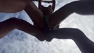 We drag hot latinas to woods for wild amateur interracial anal pounding!