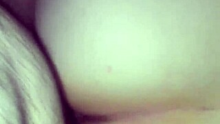 Plump wife bends over begging for sneaky doggy thrusts