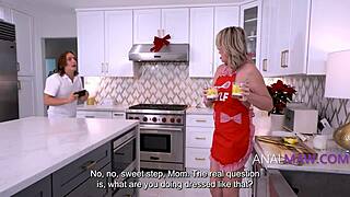 stepson gives addyson james painful anal in kitchen literally