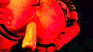 wanna see this anal fuck MACHINE destroy her gaping asshole closeup?