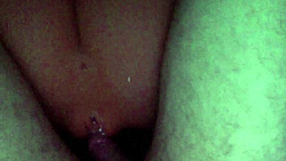 nighttime with my big ass sex doll riding cowgirl to creampie finish pt2