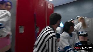 what if sneaky locker room sex with petite cutie goes so wrong?