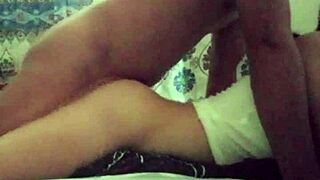 Pinay teen student rides rough in homemade POV quickie