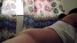 Pinay teen student rides rough in homemade POV quickie