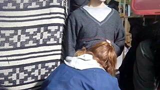 we were webcamming with fati then got solo flashing girlfriend crossdressing threesome fun