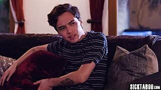 hot teen anny aurora fucks stepbro's best friend for content 😈🍆🔥