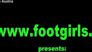 german femdom MISTRESS owns slave with kinky feet bdsm fetish torment