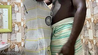 Step Mom Sucks And Fucks Ebony Cock In Bathroom Bath