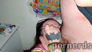 bbw princess birthday bukkake blowbang outdoor party 🎉🍆💦💦