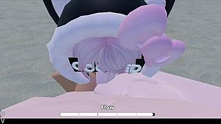 Wanna fuck this big tits babe on beach crossroad?