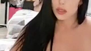 i get so excited masturbating with dildo moaning loud till cum