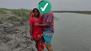 bangladeshi couple roleplays boyfriend fucking tight pussy outdoors with friends