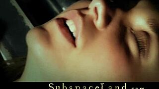 JULIE SKYHIGH BOUND AND SPANKED IN SLUTTY BONDAGE GEAR!