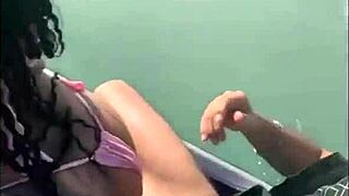 Safada Jetski Fucked While Hubby Watches on Sand!