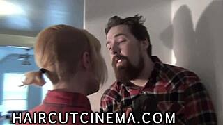 Haircutcinema.com: Dare watch haircuts become shaved femdom domination torment?