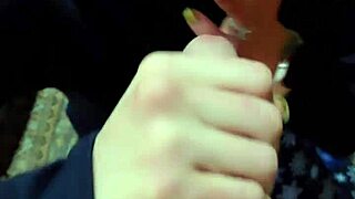 Husband Delivers Intense Quick Suck Fuck Creampie to Milf Wife