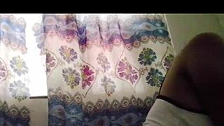 Pinay teen student rides rough in homemade POV quickie