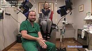 Petite teen Kalani Luana trades pussy for cash with Dr Tampa