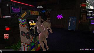 shemale pounds horny women hard in second life orgy??