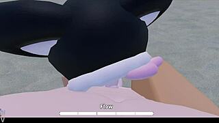 Wanna fuck this big tits babe on beach crossroad?