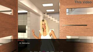 blonde slut bends over for hard ass fucking and deep anal play pounding