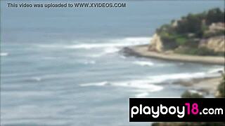 Hot Blondie Katie Vernola Strips Lingerie In Steamy Bath