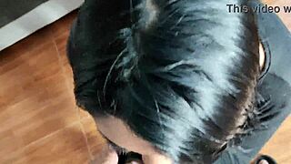 you want this big cock deep in her cute ass for creampie?