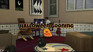 female freddy krueger chases young stud on sex street for interracial fun