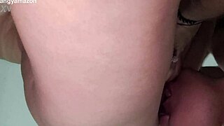 Black Bull Eats Pussy Fingers Nearly Full Hand Deep