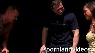 petite asian teen slut double penetrated by 2 monster cocks creampie cumshot 3some