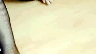 MILF Strips Masturbates Takes Big Cock Deep