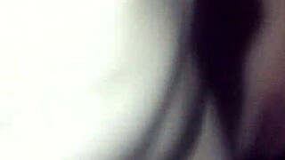 Fishnet G-String Hottie Poses Naked in Wood Outdoors