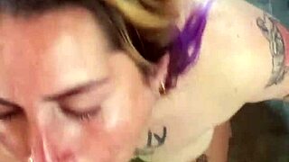 Can Blonde Slut Girlfriend Deepthroat Without Gagging From Sucking Too Hard?