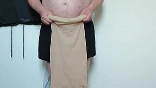 bodystocking clings tight over every curve demo