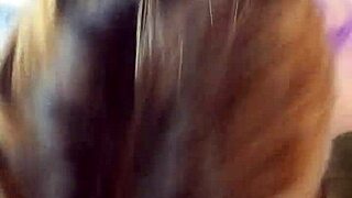 Can Blonde Slut Girlfriend Deepthroat Without Gagging From Sucking Too Hard?