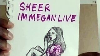 sketching women in jeans for romantic worship vibes