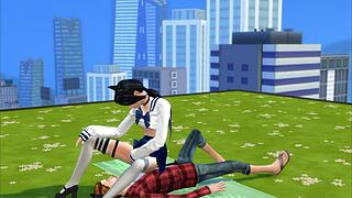 sims 4 sim licks pussy in intense cunnilingus scene?