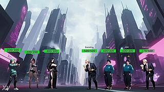 Goth Mommy's Forbidden Webcam Hentai Game Teases Redhead Desires