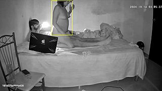 hey watch my slut wife fuck neighbor hidden cam part 4